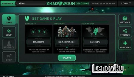 SHADOWGUN: DeadZone v 2.10.0 (Mod) (Online)