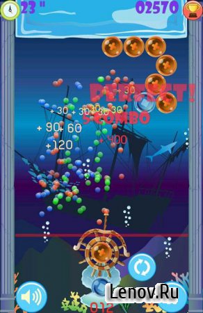 (HD) Ocean Bubble Shooter Pro v 1.3.20