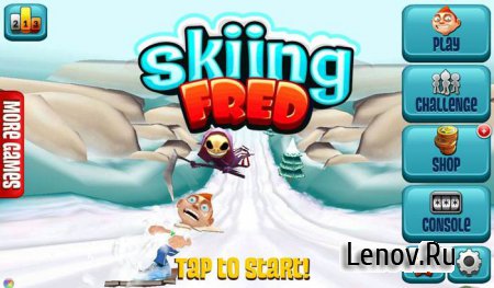 Skiing Fred v 1.0.9 (Mod Money)