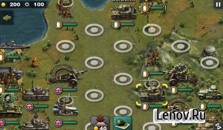 Glory of Generals -World War 2 v 1.2.14 Мод (свободные покупки)