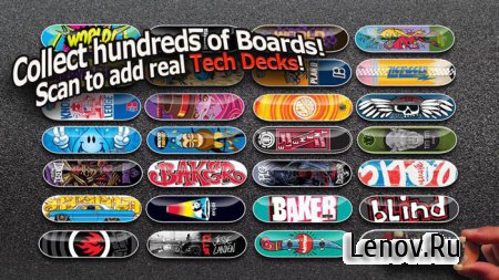 Tech Deck Skateboarding v 2.1.1 Mod (Unlimited Gold & Money)