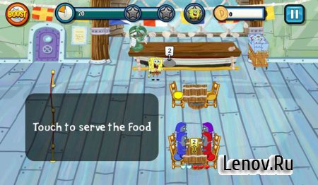 SpongeBob Diner Dash (обновлено v 3.25.3) Mod (Unlocked)