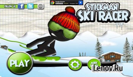 Stickman Ski Racer v 2.0 (Ads-Free/Unlimited Coins)