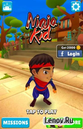 Ninja Kid Run - Free Fun Game (обновлено v 1.2.9) (все разблокированно и много денег)