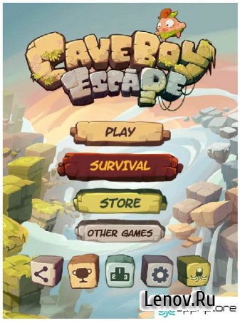 Caveboy Escape v 1.7.0 Mod (Unlimted Elixir)