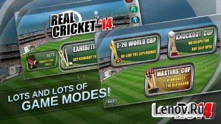 Real Cricket ™ 16 (обновлено v 2.5.3) Мод (много денег)