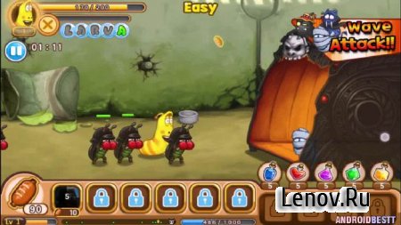 Larva Heroes: Lavengers v 2.8.7 Мод (Unlimited Gold/Candy)