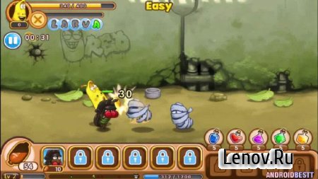 Larva Heroes: Lavengers v 2.8.7 Мод (Unlimited Gold/Candy)