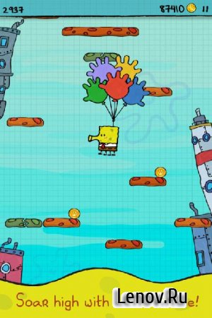 Doodle Jump SpongeBob (обновлено v 1.01) (Mod Money)