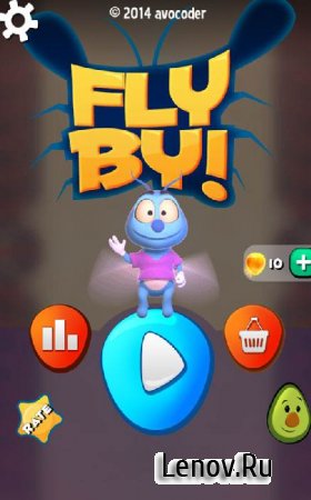 Fly By v 1.0.2 Мод (много нектара)