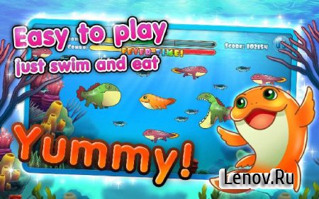 Coco the Fish! -Cute Fish Game v 1.1.2 Мод (бесконечные жизни)