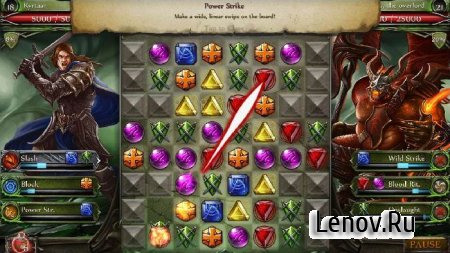 Jewel Fight: Heroes of Legend (обновлено v 1.0.4) Мод (бесплатные улучшения)