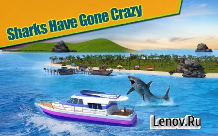 Crazy Shark 3D Sim v 1.2 Мод (много денег)