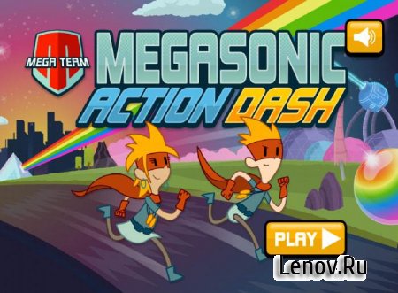 Megasonic Action Dash v 1.04 Мод (много кристаллов)