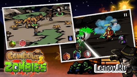 Cowboys and Zombies v 1.0.8 Мод (много денег)