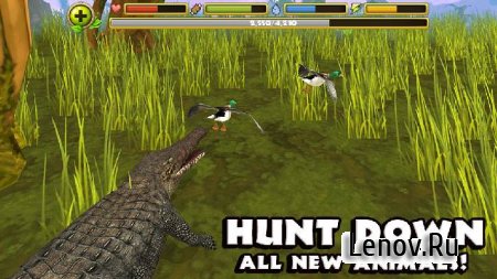 Wildlife Simulator: Crocodile (обновлено v 1.0) Mod (Max LVL/Unlocked)
