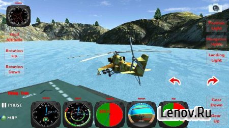 X Helicopter Flight 3D Pro (обновлено v 1.1) (Premium)