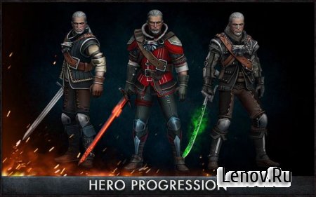 The Witcher Battle Arena ( v 1.1.1) Mod (Heroes Unlocked)