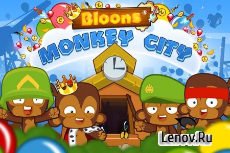 Bloons Monkey City v 1.12.3 Мод (много денег)