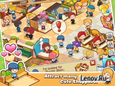 Happy Mall Story: Sim Game v 2.3.1 Мод (Infinite Diamonds)