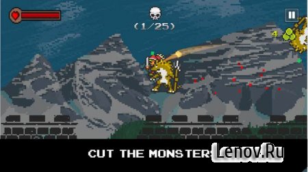 Flick Hero - Monster Cutter v 1.2 Мод (бесплатные покупки)