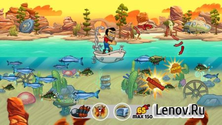 Dynamite Fishing – World Games (обновлено v 1.2.0) Мод (много денег)