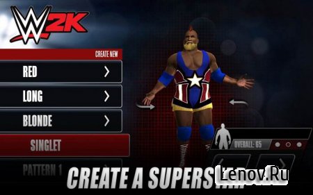 WWE 2K ( v 1.1.8117)  (Unlocked Customizations Items)