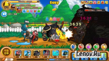 Larva Heroes: Battle League v 2.7.6 Mod (Unlocked)