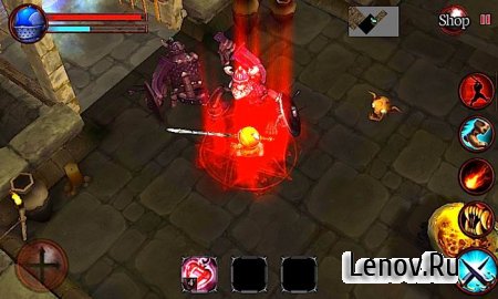 Dungeon Blaze - RPG (обновлено v 1.7) Мод (много денег)