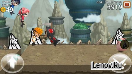 Ultimate Battle: Ninja Dash v 1.02 Мод (много денег)