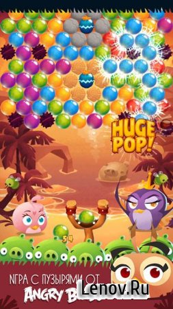 Angry Birds POP Bubble Shooter v 3.108.1 (Mod Gold/Live/Boost)