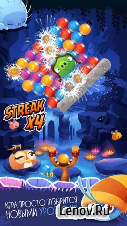 Angry Birds POP Bubble Shooter v 3.120.0 (Mod Gold/Live/Boost)