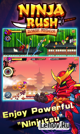 Ninja Rush Zombie Predator ( v 1.0.4) (Mod Money)