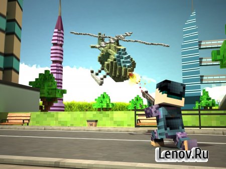 Blocky Copter in Compton v 1 (Mod Money)