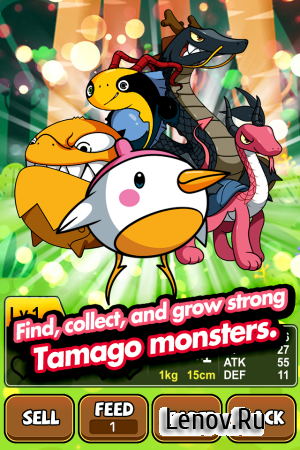TAMAGO Monsters Returns ( v 3.45)  (Unlimited Gold/Food/Stamina)