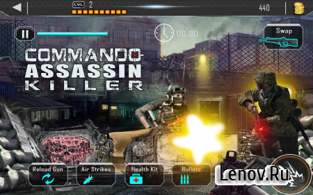 Contract Commando Assassin v 1.1 (Mod Money/Ad-Free)