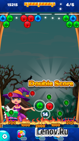 Halloween Town Bubble Shooter v 1.1 (Mod Gold/Lives)