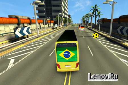 Soccer Team Bus Battle Brazil v 1.2.1 (Mod Money)