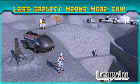 Space Moon Rover Simulator 3D v 1.1 (Mod Money)