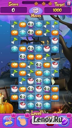 Halloween Pumpkinhead Match v 1.1 (Mod Gems/Lives)