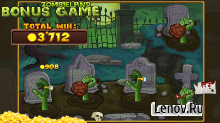 Zombieland Slot &#9733; VIP v 1.5.1  (Unlimited Coins/Gems/Bonus Points)