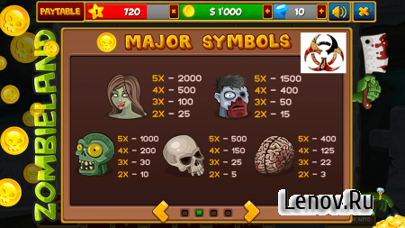 Zombieland Slot &#9733; VIP v 1.5.1  (Unlimited Coins/Gems/Bonus Points)