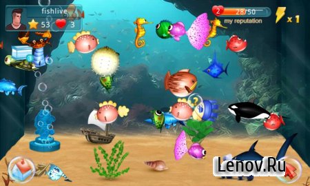 Fish Live v 1.5.5 (Mod Money/Ad-Free)