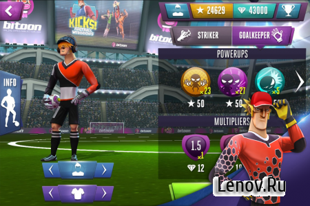 Kicks!Football Warriors-Soccer v 1.0.8 (Mod Stars/Gems)