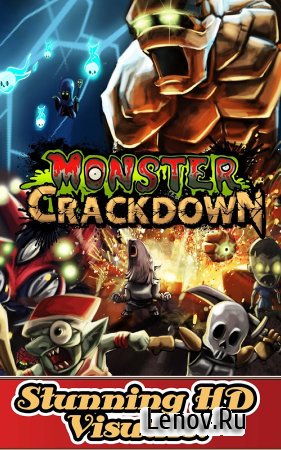 Monster CrackDown Fallout v 1.0.3 Мод (Free Upgrade)