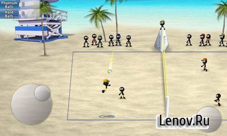 Stickman Volleyball (обновлено v 1.0.2) Mod (Unlocked)