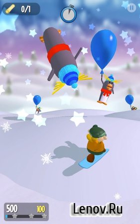 Snow Spin: Snowboard Adventure v 1.3.3 (Mod Coins/Lives)