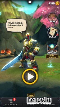Jump Warrior: Nonstop RPG v 1.4.0 Mod (High Damage + HP + Gold Drop Rate)