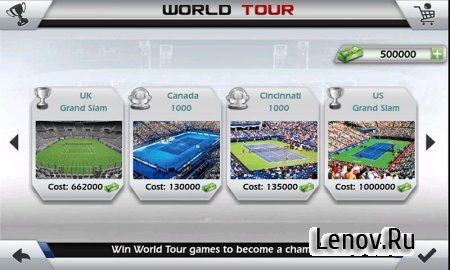 3D Tennis v 1.8.4 Mod (Infinite Cash)