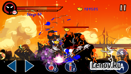 Stickman Ghost: Ninja Warrior v 1.9 (Mod Money)